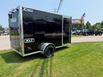 New 2025 ALCOM 6X12 EXPRESS SA 6'10 Cargo / Enclosed Trailer