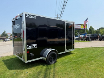 New 2025 ALCOM 6X12 EXPRESS SA 6'10 Cargo / Enclosed Trailer