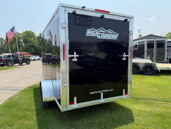 New 2025 ALCOM 6X12 EXPRESS SA 6'10 Cargo / Enclosed Trailer