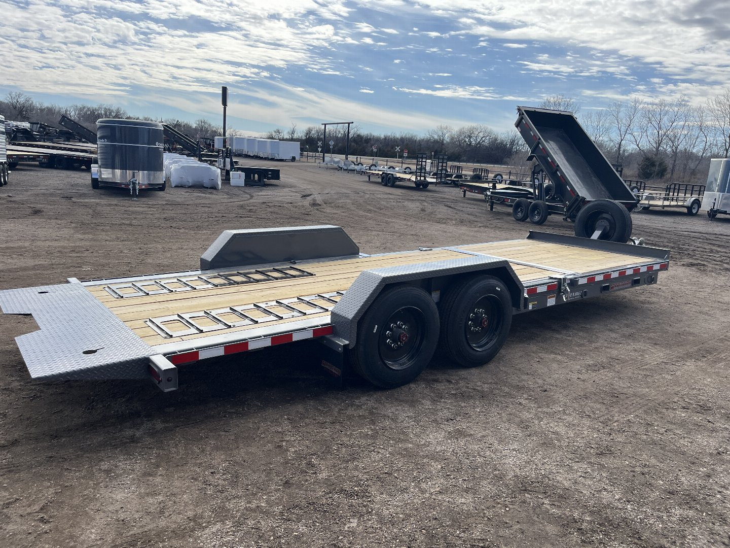 New 2025 Midsota TB-22 Tilt Trailer