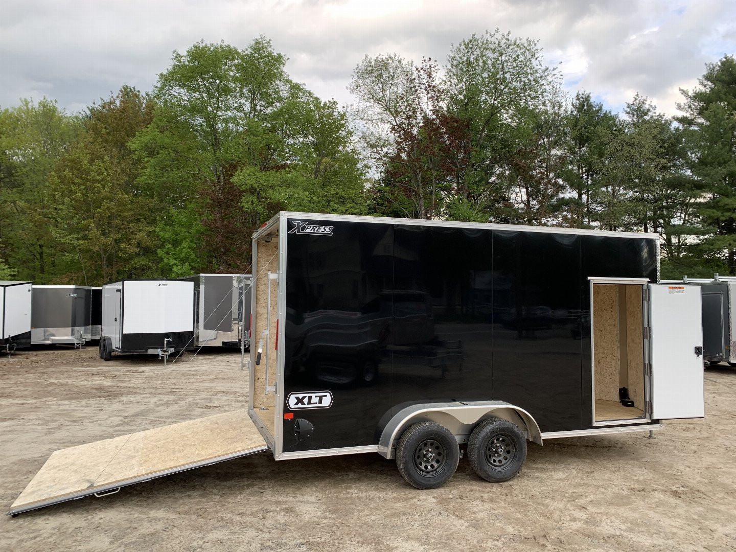 New 2025 High Country 7x16 + 18" V-Nose/ XLT PRO Aluminum trailer / 7'6" interior/ 7000GVW