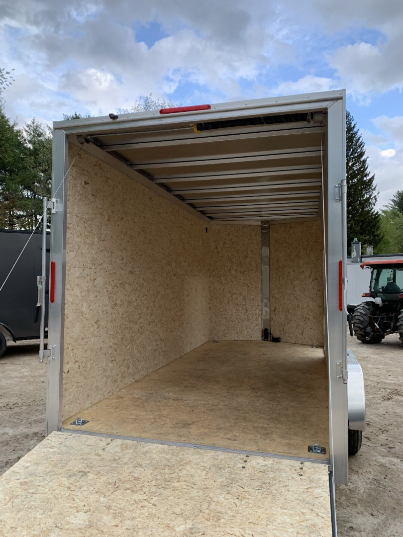 New 2025 High Country 7x16 + 18" V-Nose/ XLT PRO Aluminum trailer / 7'6" interior/ 7000GVW