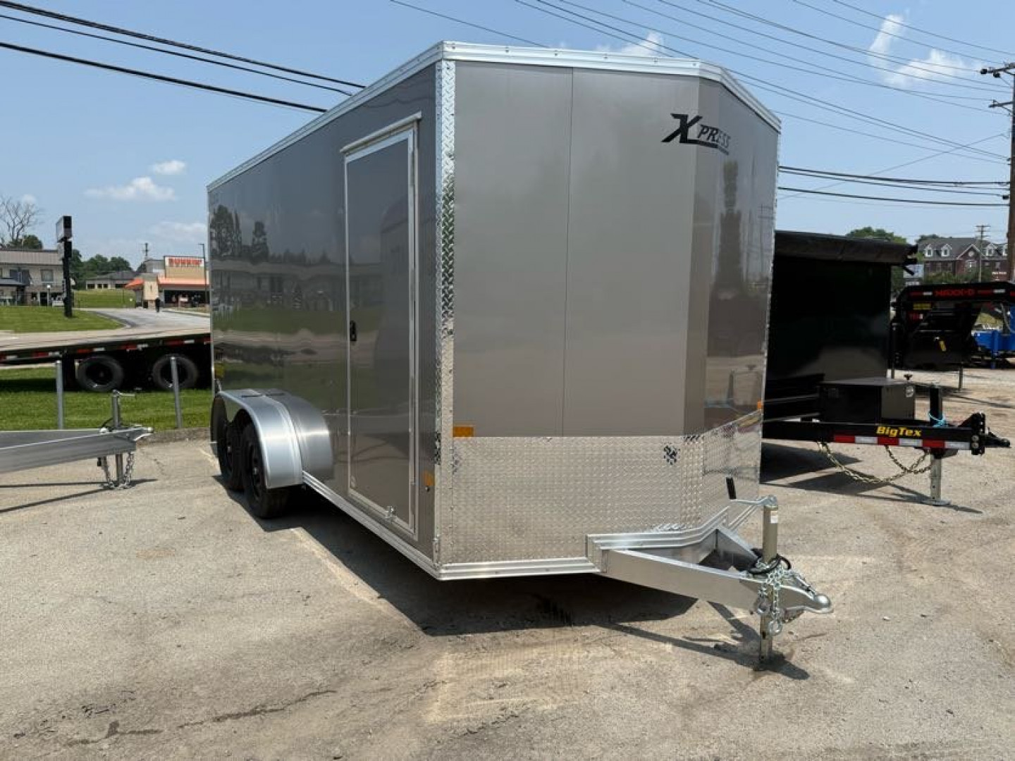 New 2025 ALCOM 7X16 TA2 6'10 Cargo / Enclosed Trailer