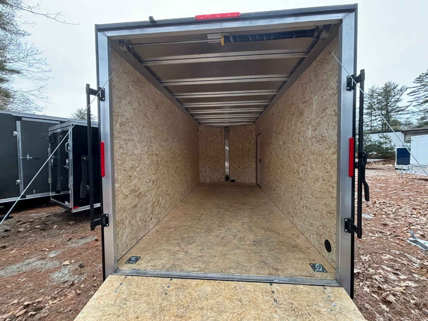 New 2025 High Country 7x16 + 18" V-Nose/ XLT Aluminum trailer / 7' interior/ BLACKOUT-7000GVW