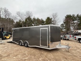 New 2025 High Country 8.5x22+3ft V-Nose - Aluminum trailer/7' interior height/ Spread Torsion/ ext. tongue/ 9990gvw