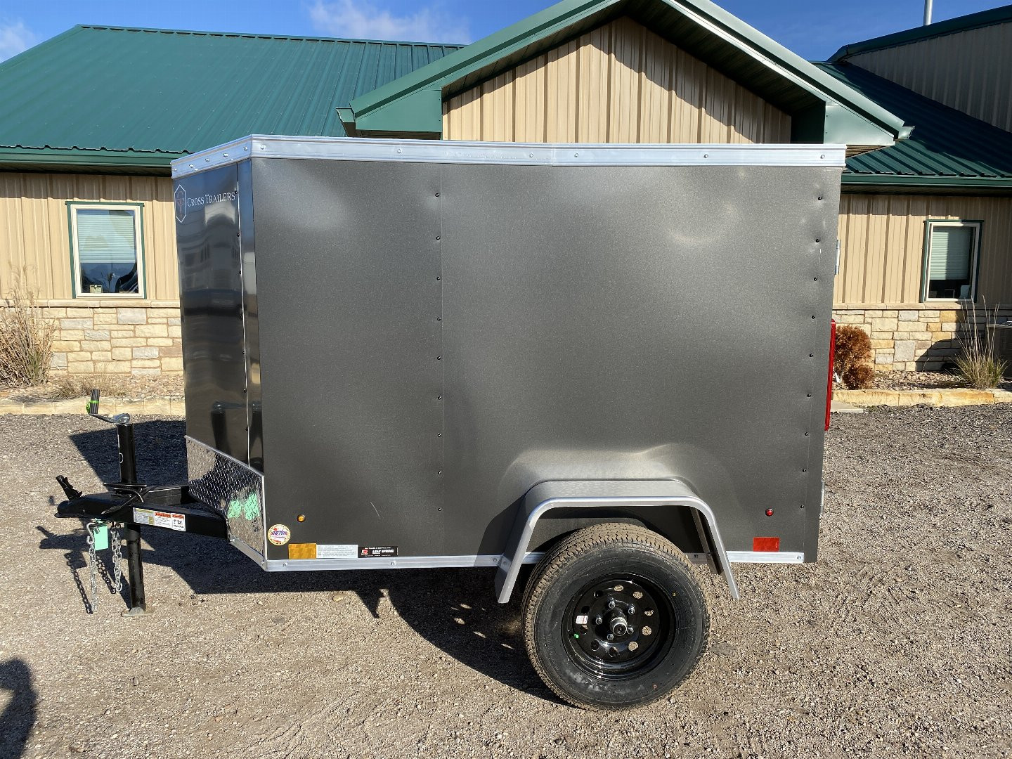 New 2025 Cross Trailers 4x6 Cargo / Enclosed Trailer