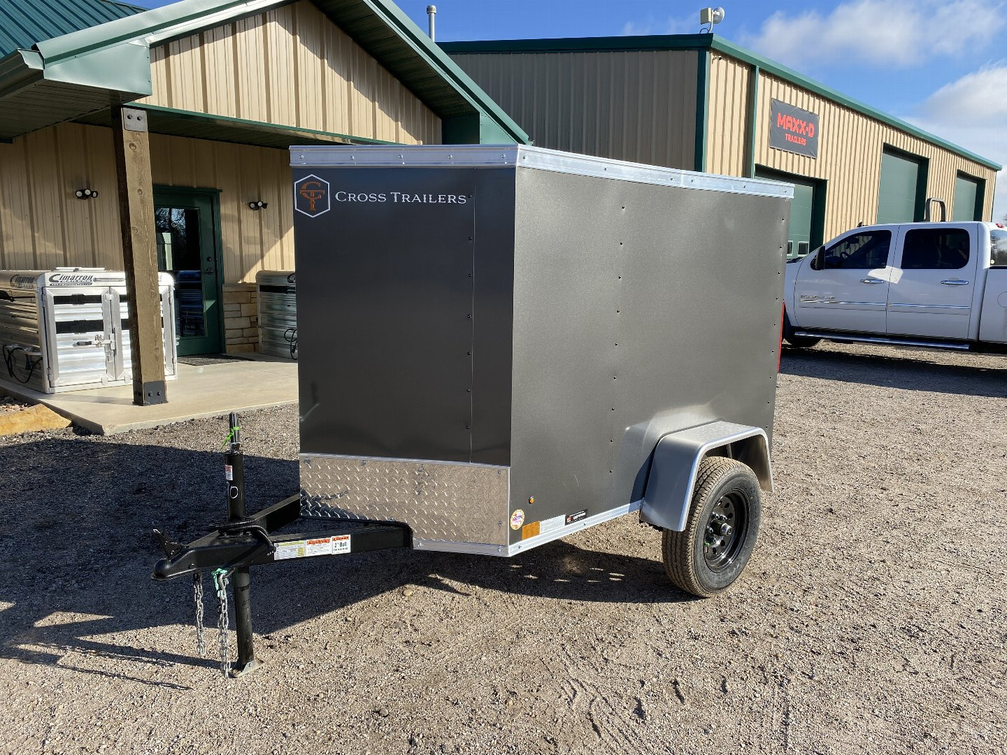 New 2025 Cross Trailers 4x6 Cargo / Enclosed Trailer