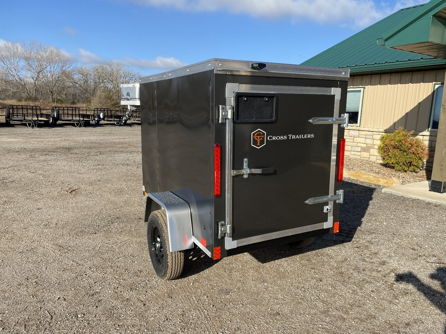 New 2025 Cross Trailers 4x6 Cargo / Enclosed Trailer
