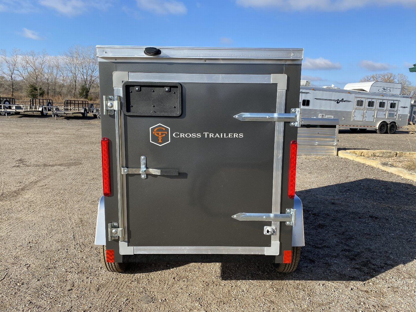 New 2025 Cross Trailers 4x6 Cargo / Enclosed Trailer