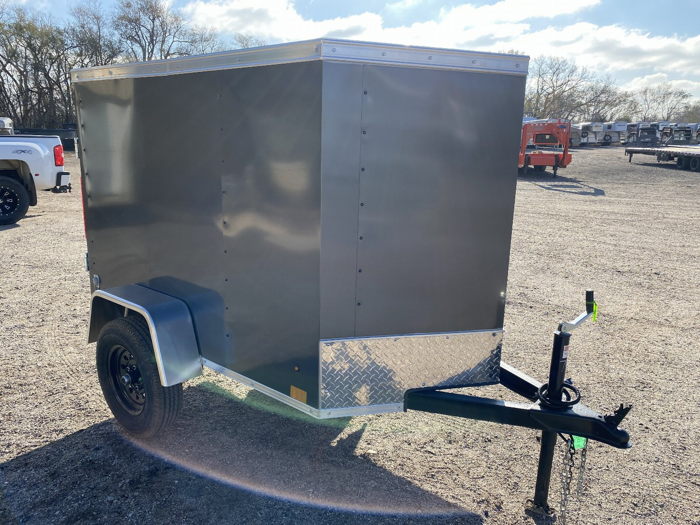 New 2025 Cross Trailers 4x6 Cargo / Enclosed Trailer
