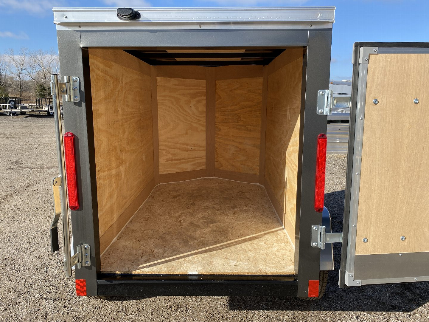New 2025 Cross Trailers 4x6 Cargo / Enclosed Trailer