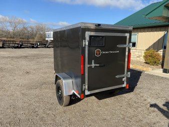New 2025 Cross Trailers 4x6 Cargo / Enclosed Trailer
