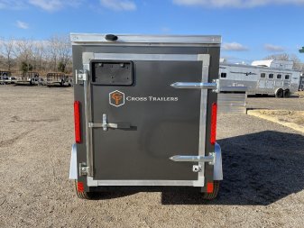 New 2025 Cross Trailers 4x6 Cargo / Enclosed Trailer