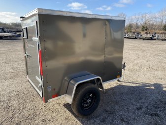 New 2025 Cross Trailers 4x6 Cargo / Enclosed Trailer