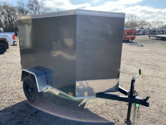 New 2025 Cross Trailers 4x6 Cargo / Enclosed Trailer