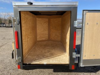 New 2025 Cross Trailers 4x6 Cargo / Enclosed Trailer