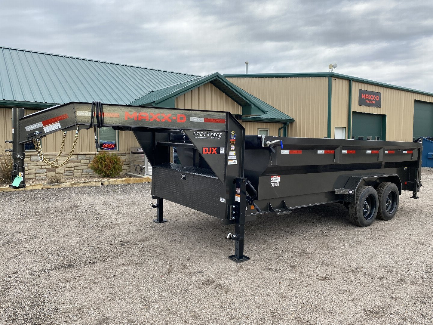 New 2025 MAXXD DJX Dump Trailer 83x16 GN