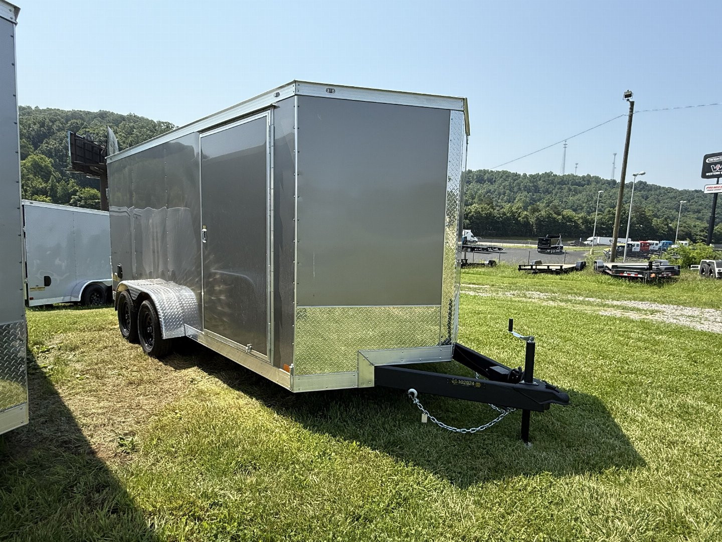 New 2025 Covered Wagon Trailers 7X16 TA2 Cargo / Enclosed Trailer