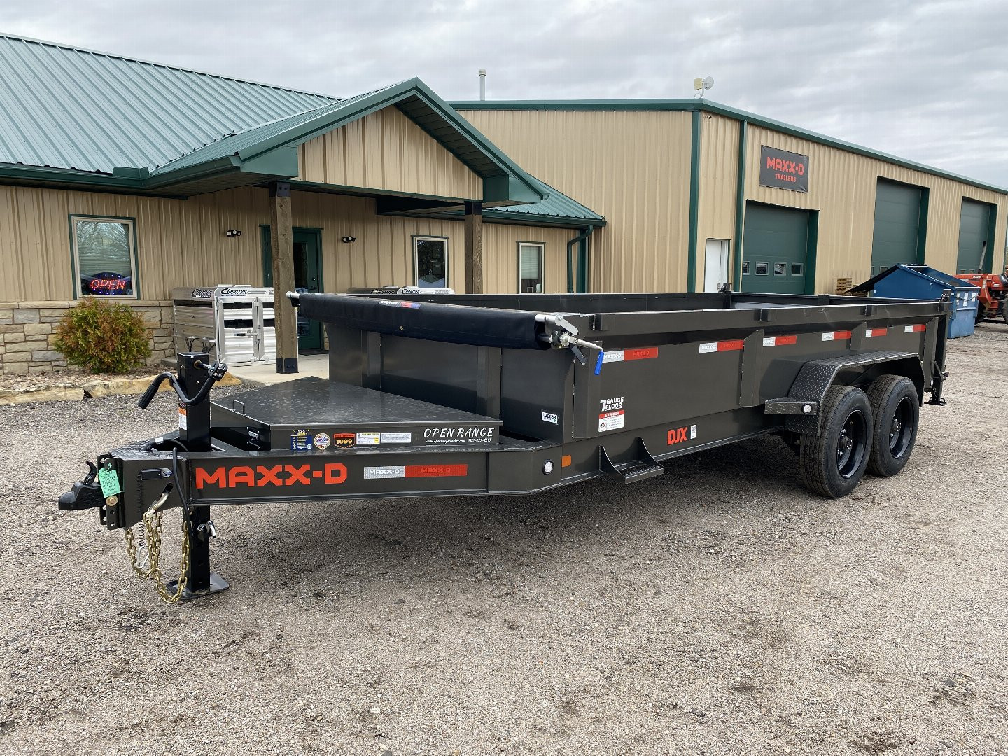 New 2025 MAXXD DJX Dump Trailer 83x16