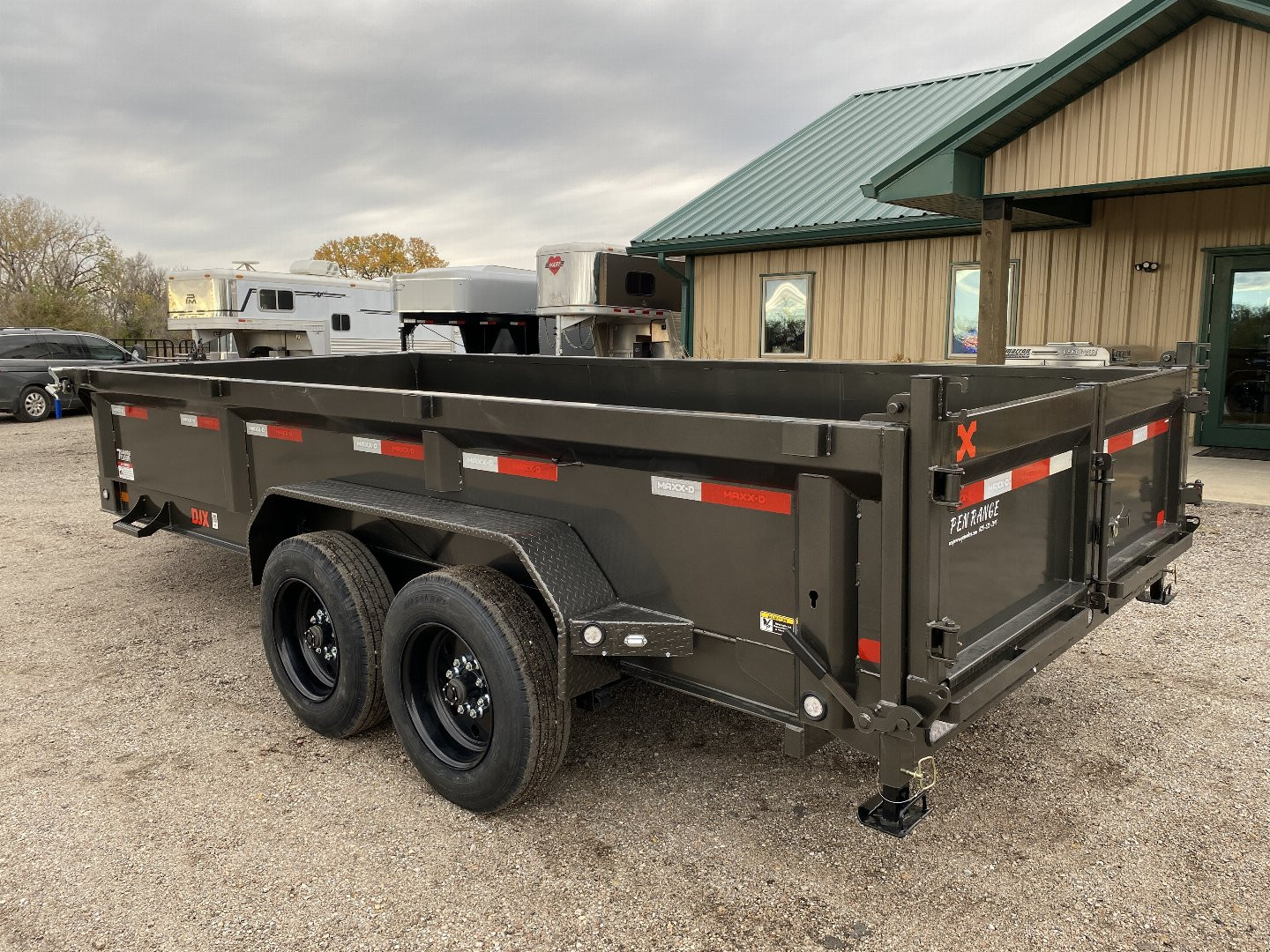 New 2025 MAXXD DJX Dump Trailer 83x16