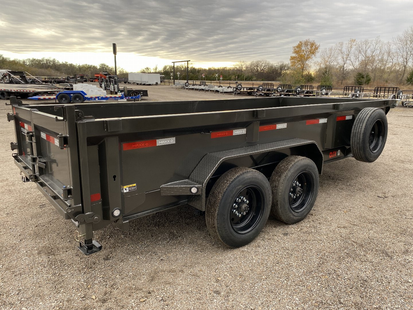 New 2025 MAXXD DJX Dump Trailer 83x16