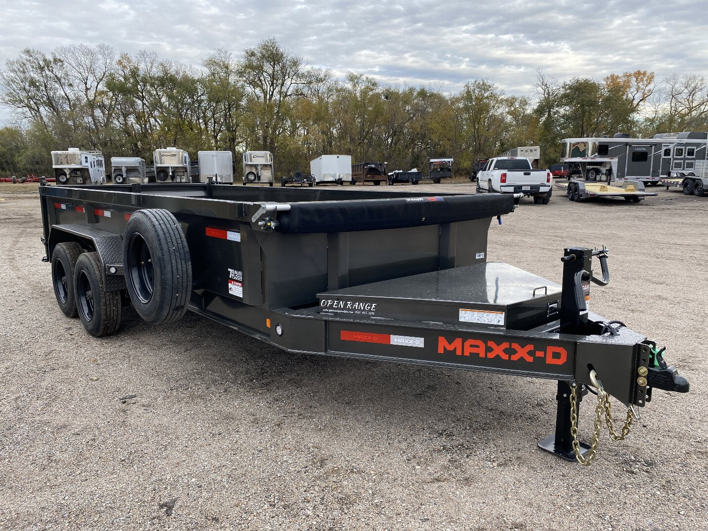 New 2025 MAXXD DJX Dump Trailer 83x16