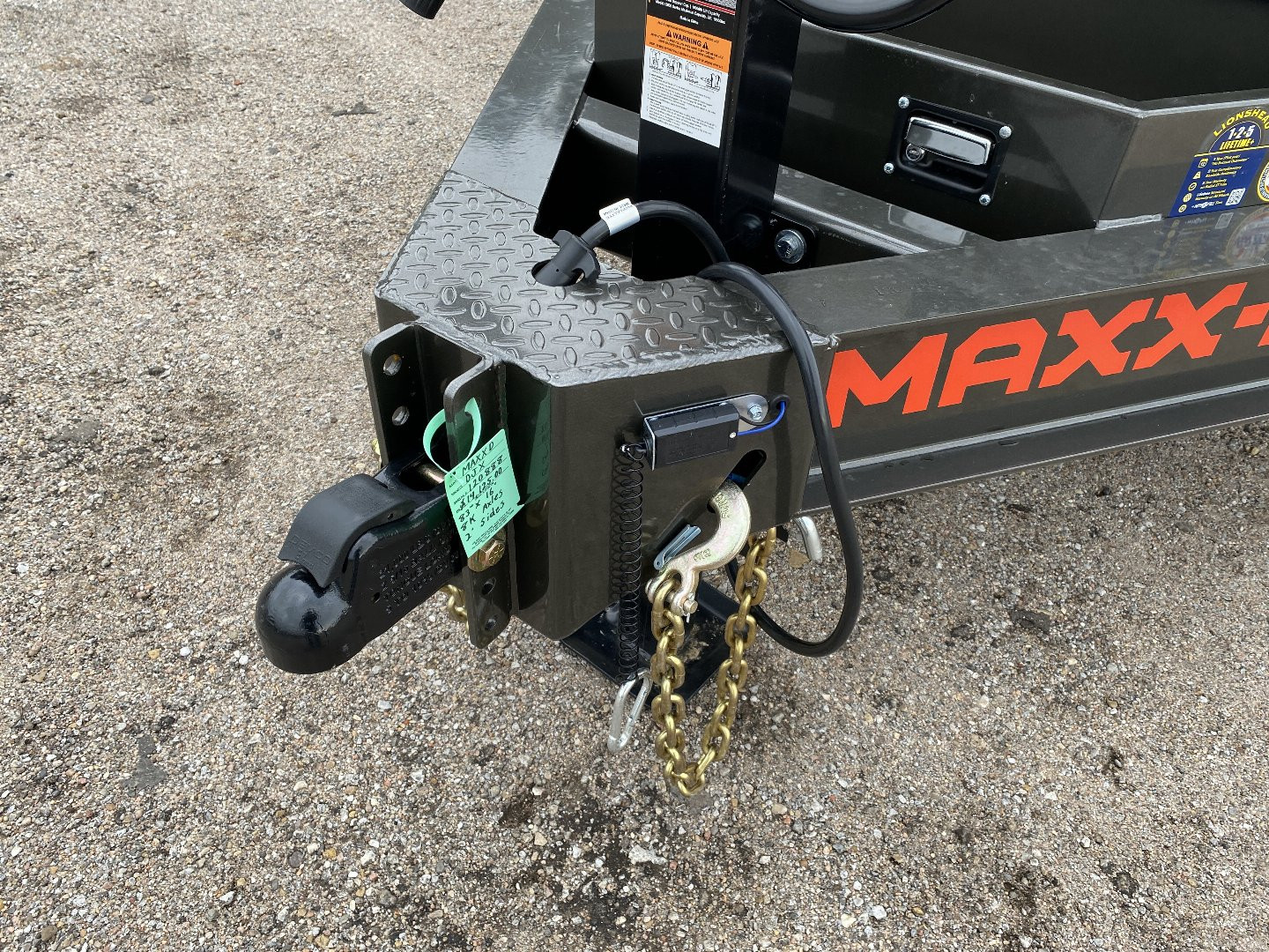 New 2025 MAXXD DJX Dump Trailer 83x16