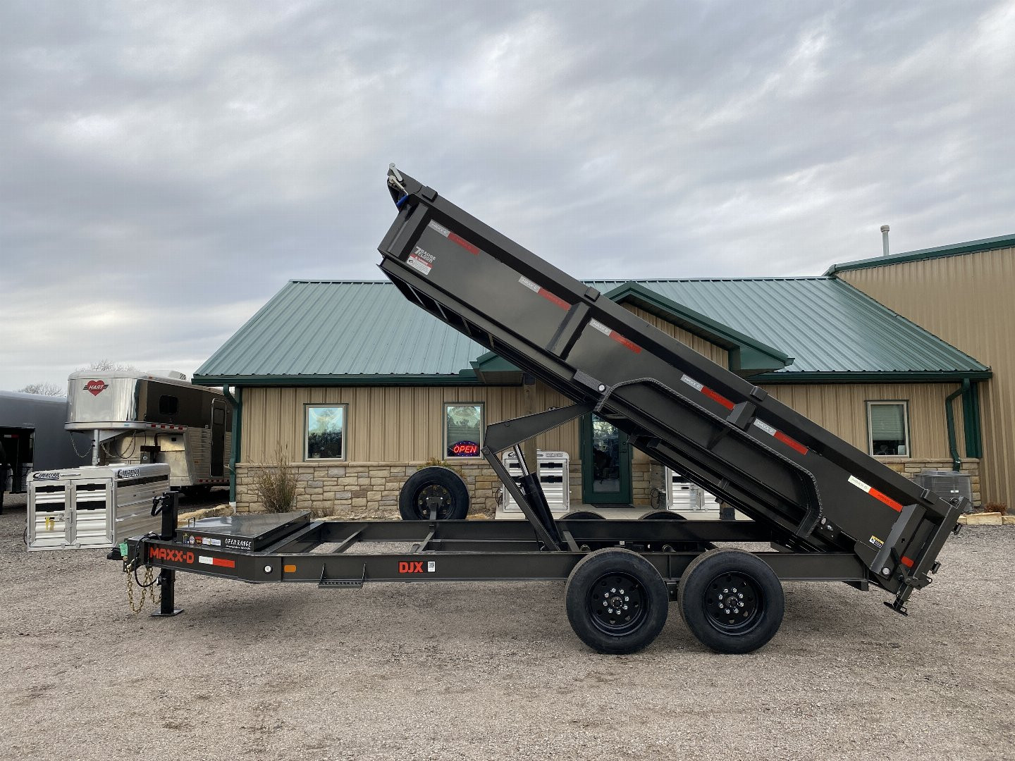 New 2025 MAXXD DJX Dump Trailer 83x16