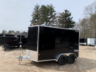 New 2025 High Country 7x12 + 18" V-Nose/ XLT-Pro Aluminum trailer / 7' interior/ Ladder Racks-7000GVW