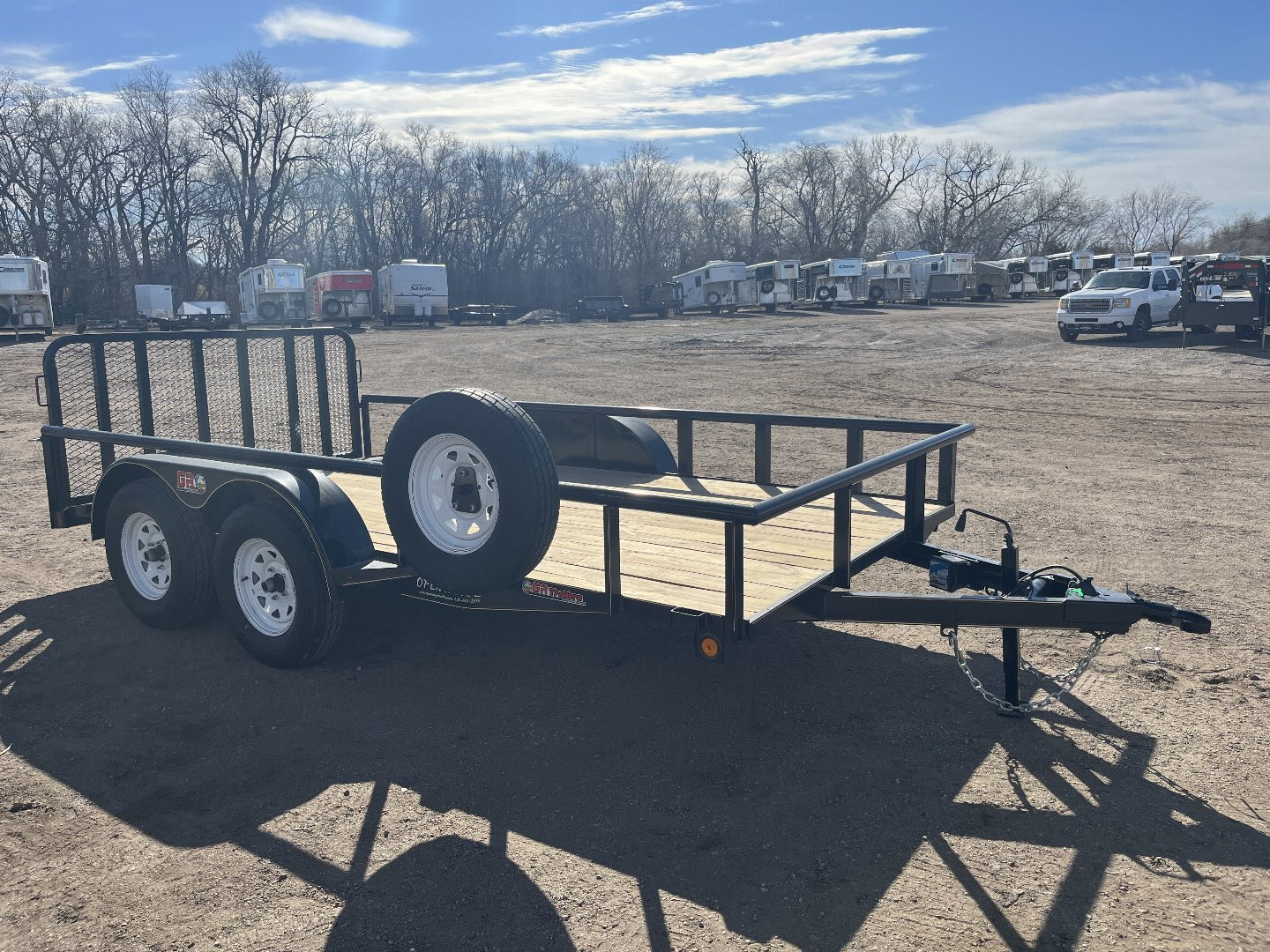 New 2025 GR Trailers 82x14 Utility Trailer TA