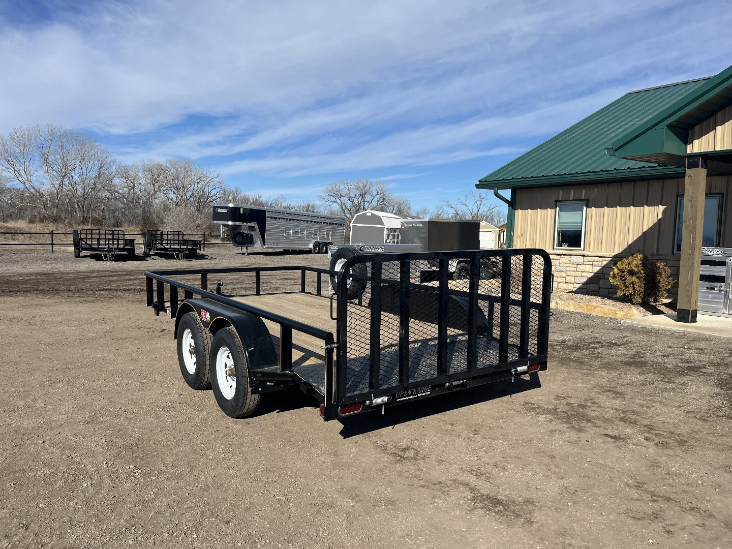 New 2025 GR Trailers 82x14 Utility Trailer TA