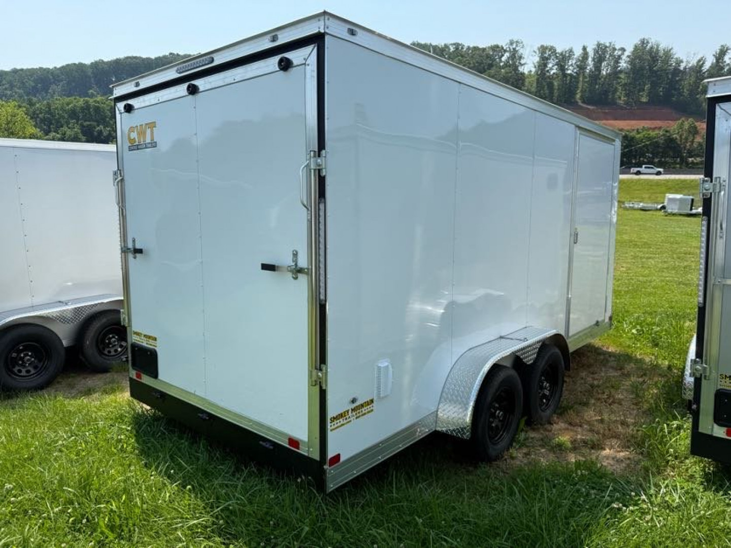 New 2025 Covered Wagon Trailers 7X16 TA3 B/O 7' Cargo / Enclosed Trailer
