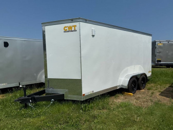 New 2025 Covered Wagon Trailers 7X16 TA3 B/O 7' Cargo / Enclosed Trailer