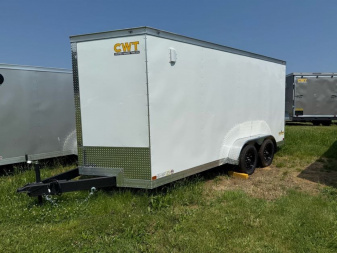 New 2025 Covered Wagon Trailers 7X16 TA3 B/O 7' Cargo / Enclosed Trailer