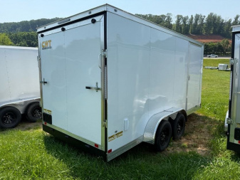 New 2025 Covered Wagon Trailers 7X16 TA3 B/O 7' Cargo / Enclosed Trailer