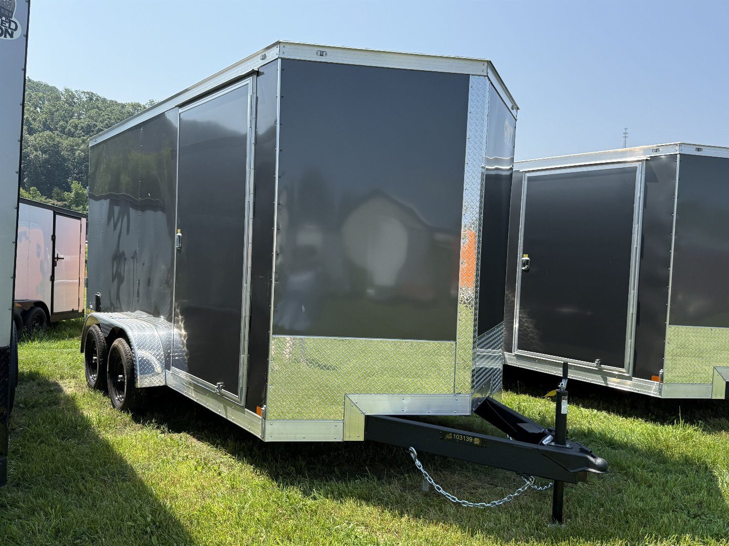 New 2025 Covered Wagon Trailers 7X14 TA2 7' Cargo / Enclosed Trailer
