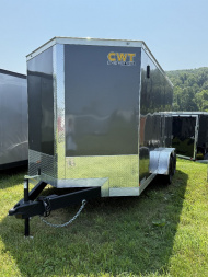 New 2025 Covered Wagon Trailers 7X14 TA2 7' Cargo / Enclosed Trailer