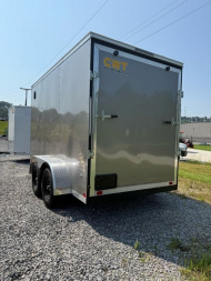 New 2025 Covered Wagon Trailers 6X12 TA2 7' BAR LOCK Cargo / Enclosed Trailer