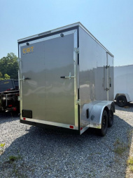 New 2025 Covered Wagon Trailers 6X12 TA2 7' BAR LOCK Cargo / Enclosed Trailer