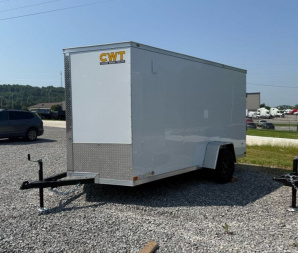 New 2025 Covered Wagon Trailers 6X12 SA POLY BAR LOCK Cargo / Enclosed Trailer
