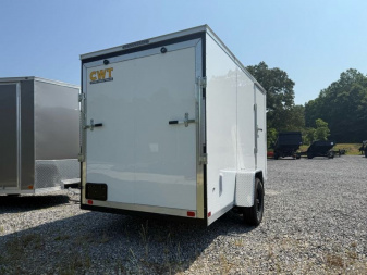 New 2025 Covered Wagon Trailers 6X12 SA POLY BAR LOCK Cargo / Enclosed Trailer