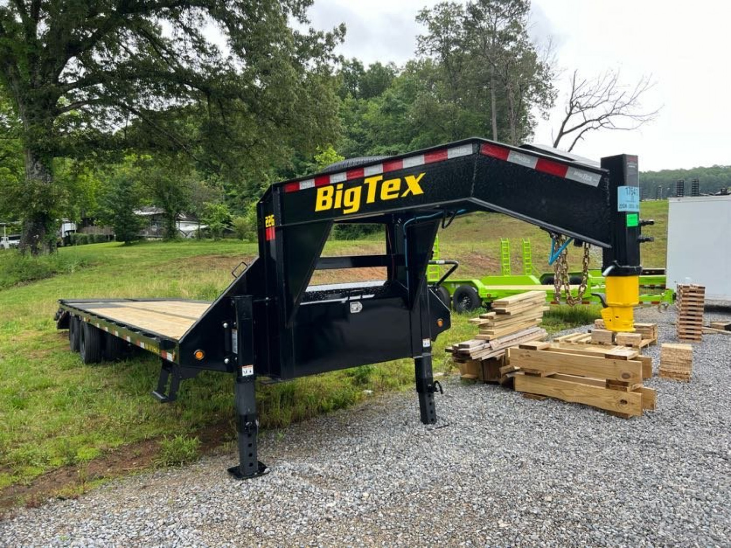 New 2025 Big Tex Trailers 22GN-25+5 MEGA Equipment Trailer