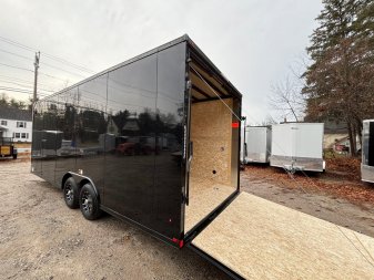 New 2025 US Cargo 8.5X22- PHANTOM / 7'6" interior/ Blackout Package/ I-Beam frame/ Polycore/ 9990gvw