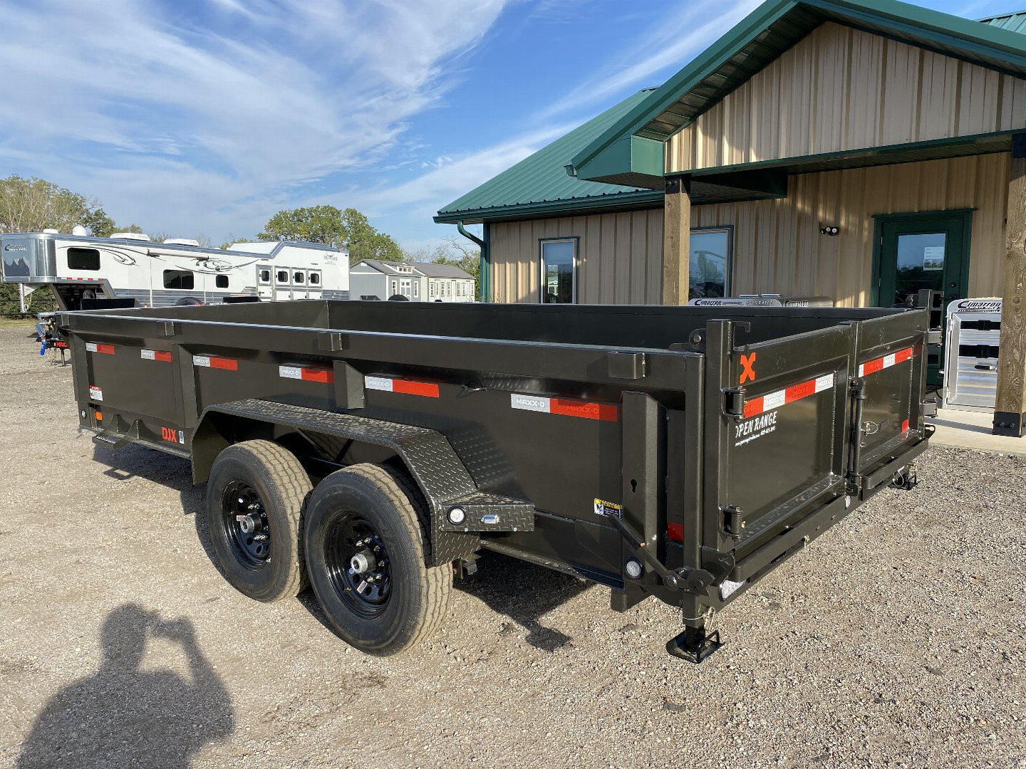 New 2025 MAXXD DJX Dump Trailer 83x16
