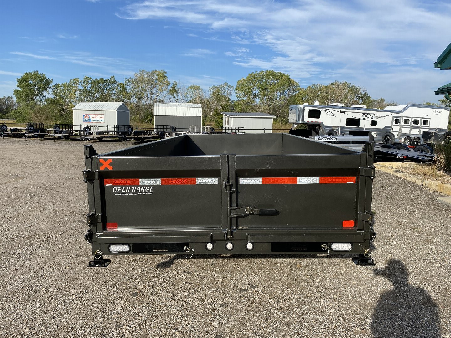 New 2025 MAXXD DJX Dump Trailer 83x16
