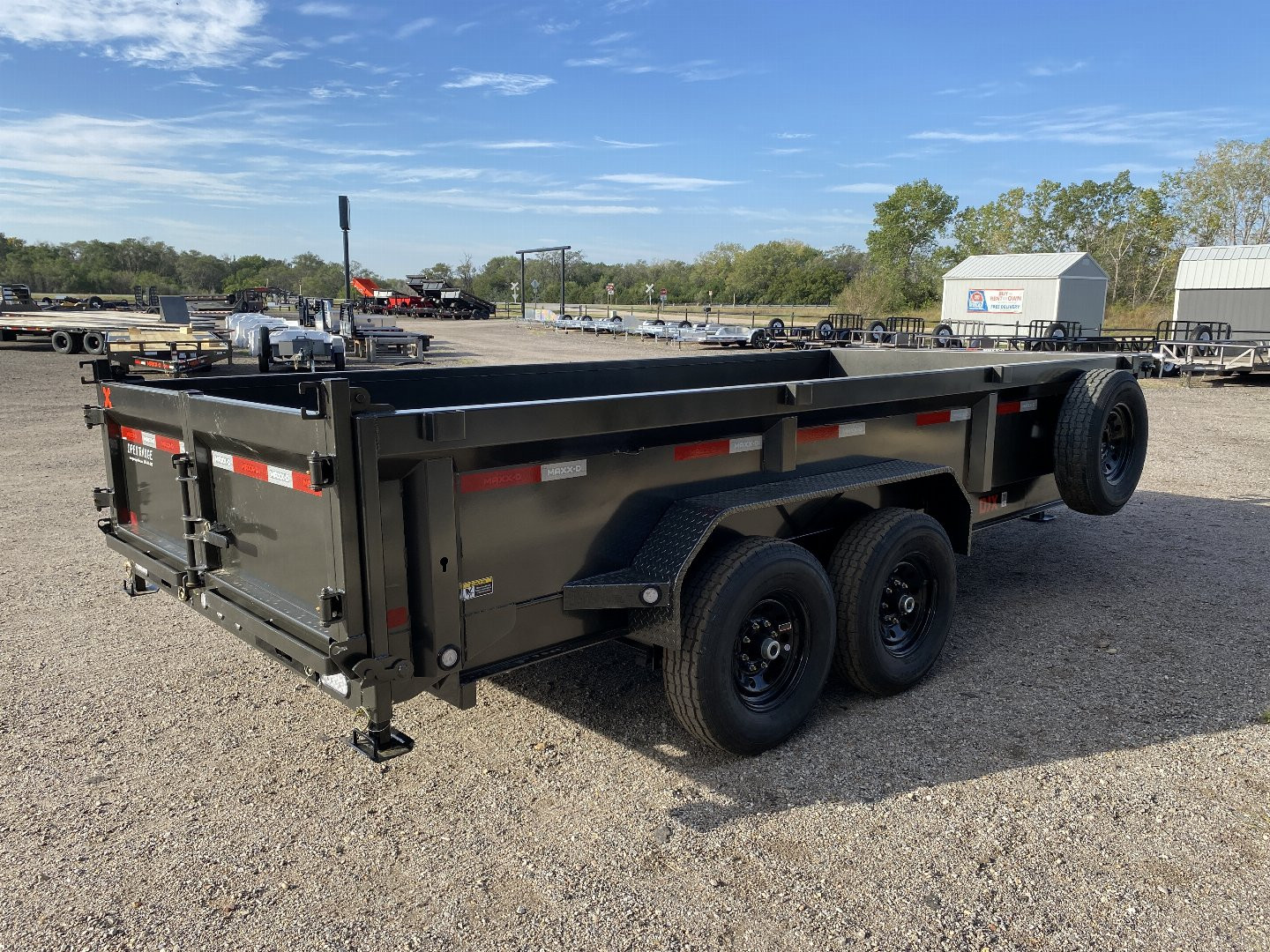 New 2025 MAXXD DJX Dump Trailer 83x16