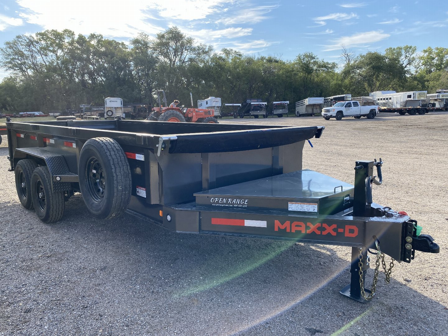 New 2025 MAXXD DJX Dump Trailer 83x16