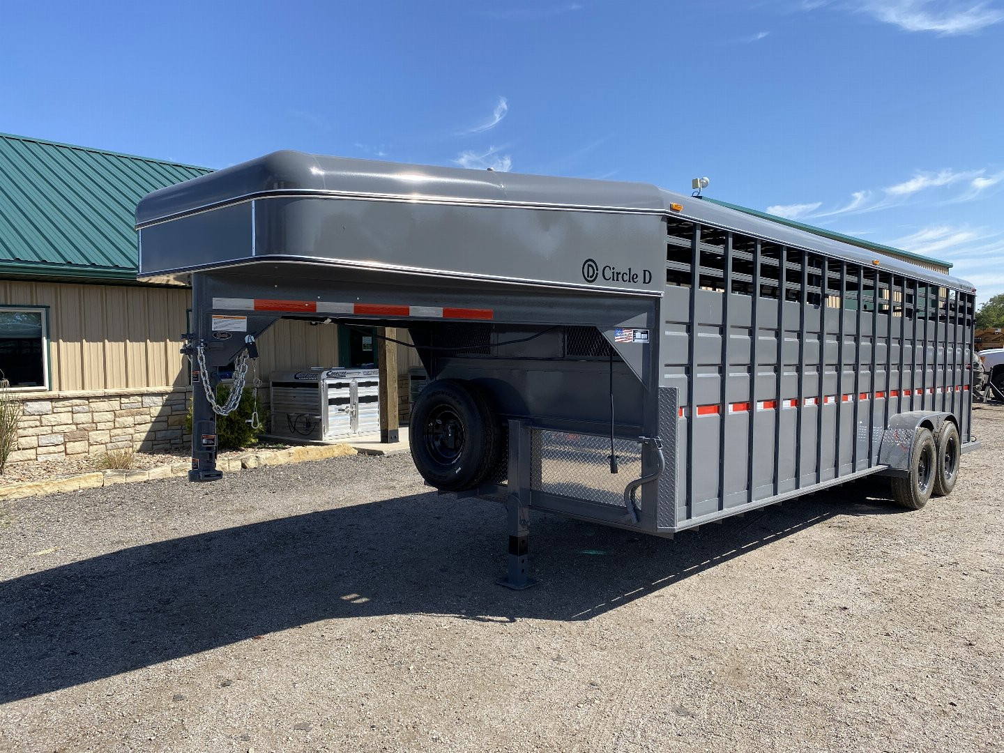 New 2025 Circle D LIVESTOCK TRAILER Stock / Stock Combo Trailer