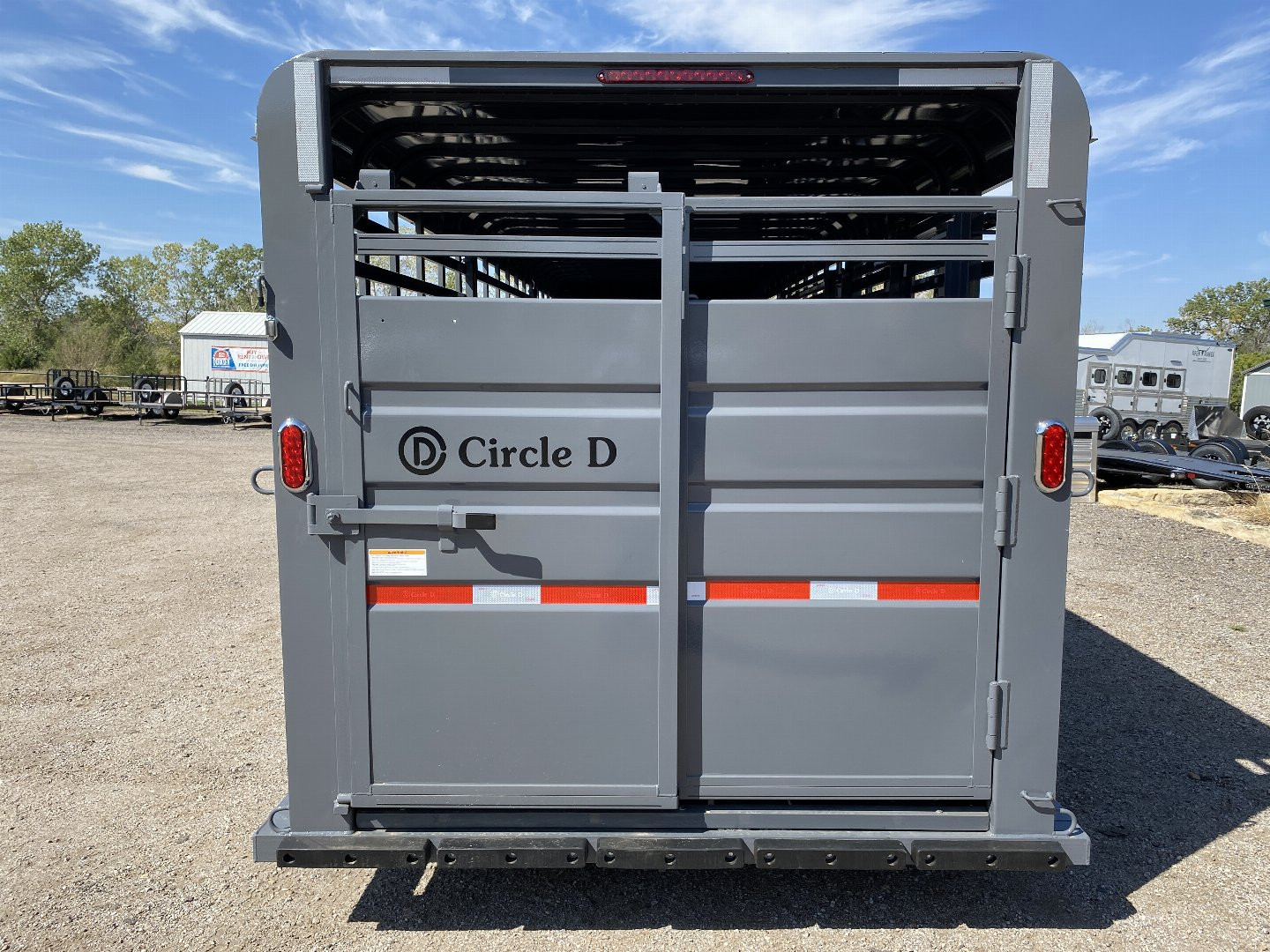New 2025 Circle D LIVESTOCK TRAILER Stock / Stock Combo Trailer