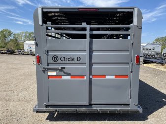 New 2025 Circle D LIVESTOCK TRAILER Stock / Stock Combo Trailer